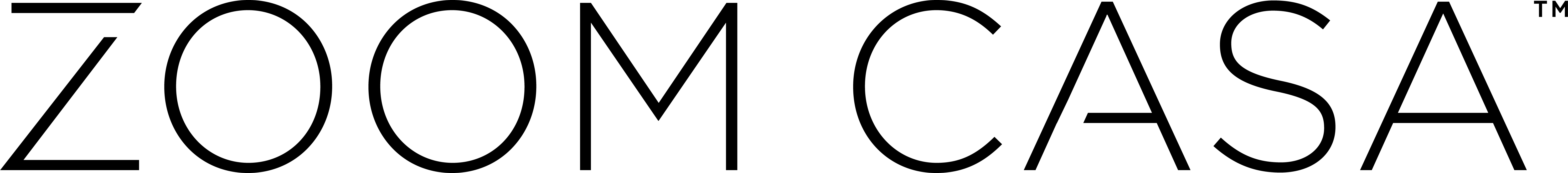 Zoom Casa black logo without baseline